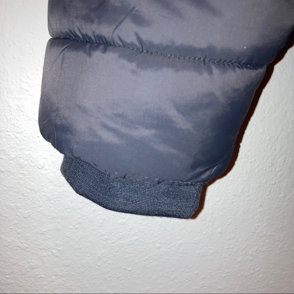 Torrid 2X (18-20) Coat Puffer Jacket Gray Coral Removable Faux Fur Collar Plus - Picture 7 of 10